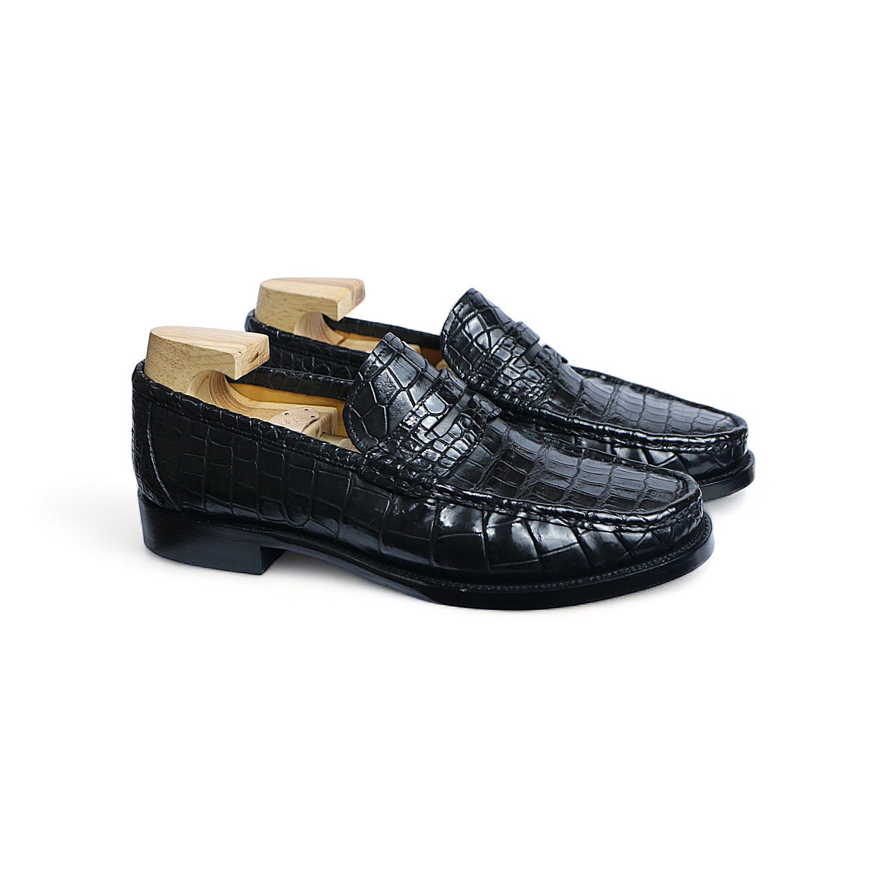 Loafer - da cá sấu