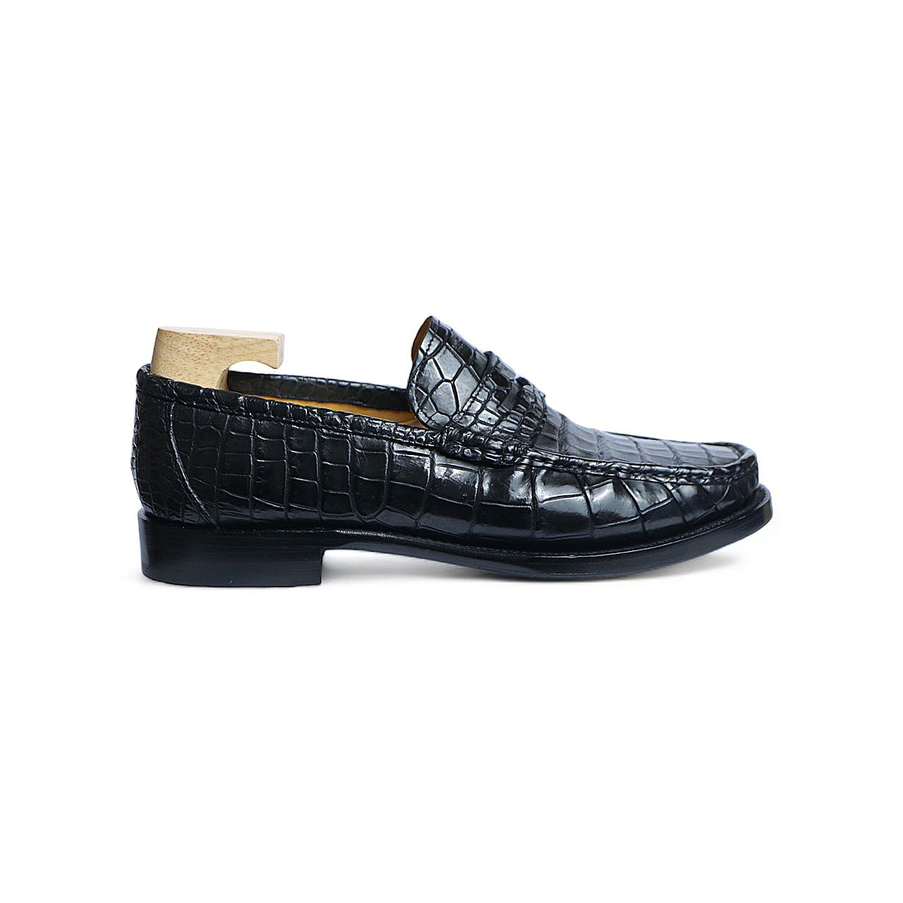 Loafer - da cá sấu
