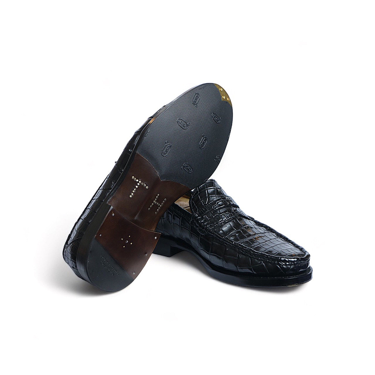 Loafer - da cá sấu