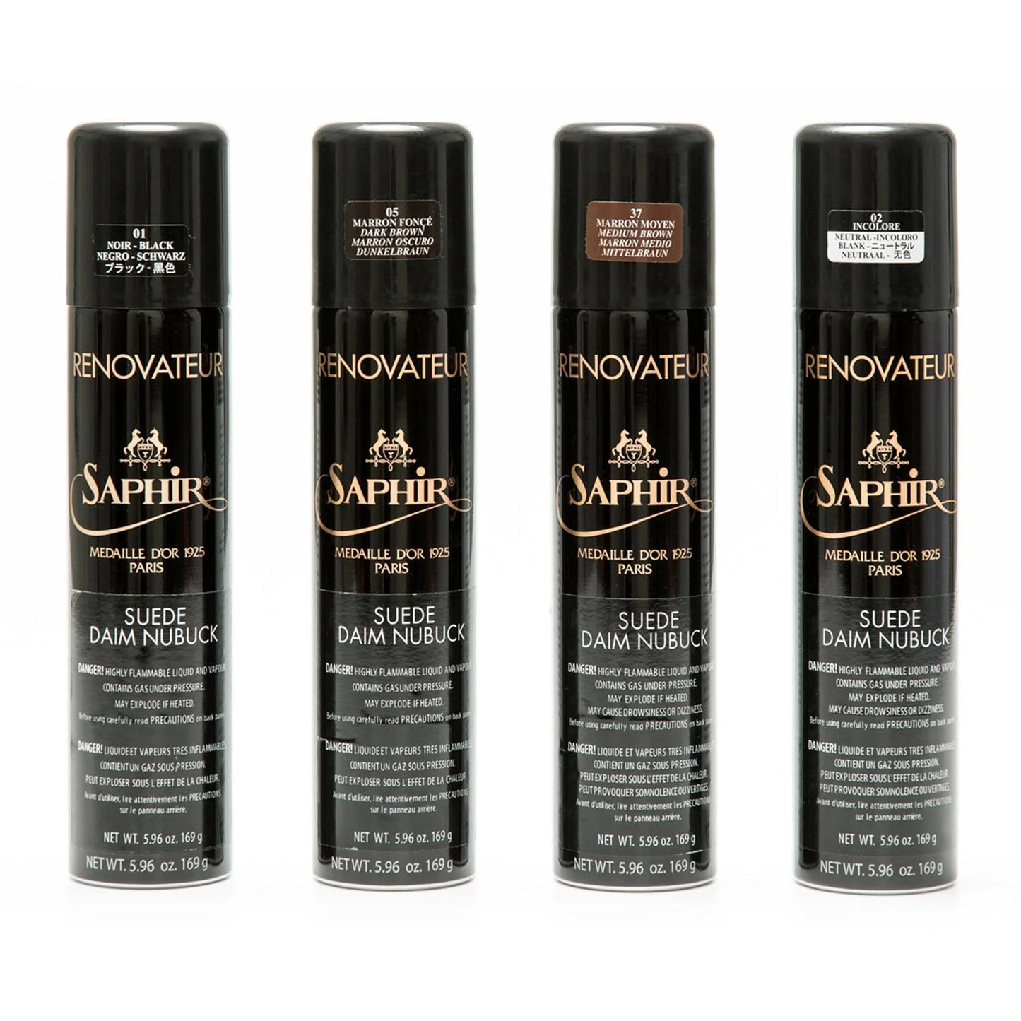 SAPHIR MÉDAILLE D'OR RENOVATEUR SUEDE SPRAY (250ML)