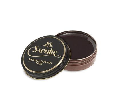 SAPHIR MÉDAILLE D'OR PATE DE LUXE WAX POLISH (50ML)